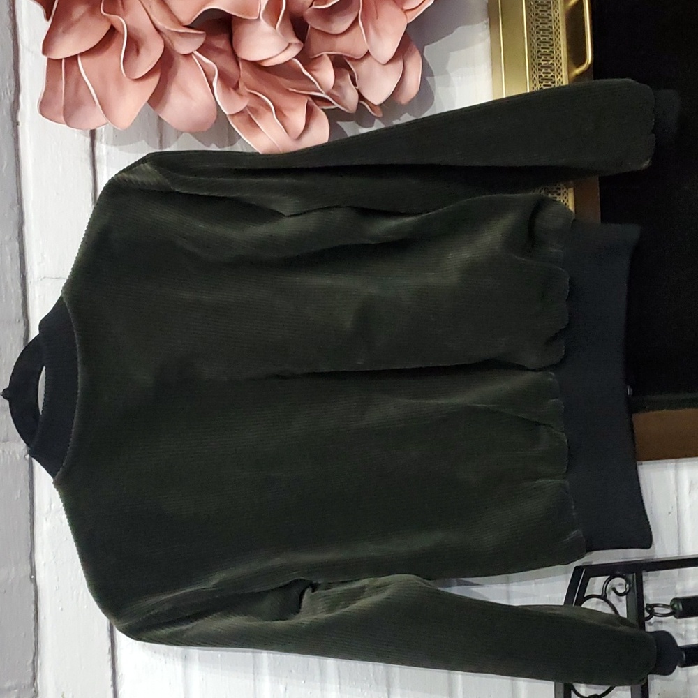 Women's Corduroy Bomber Jacket Small - Picture 3 of 3